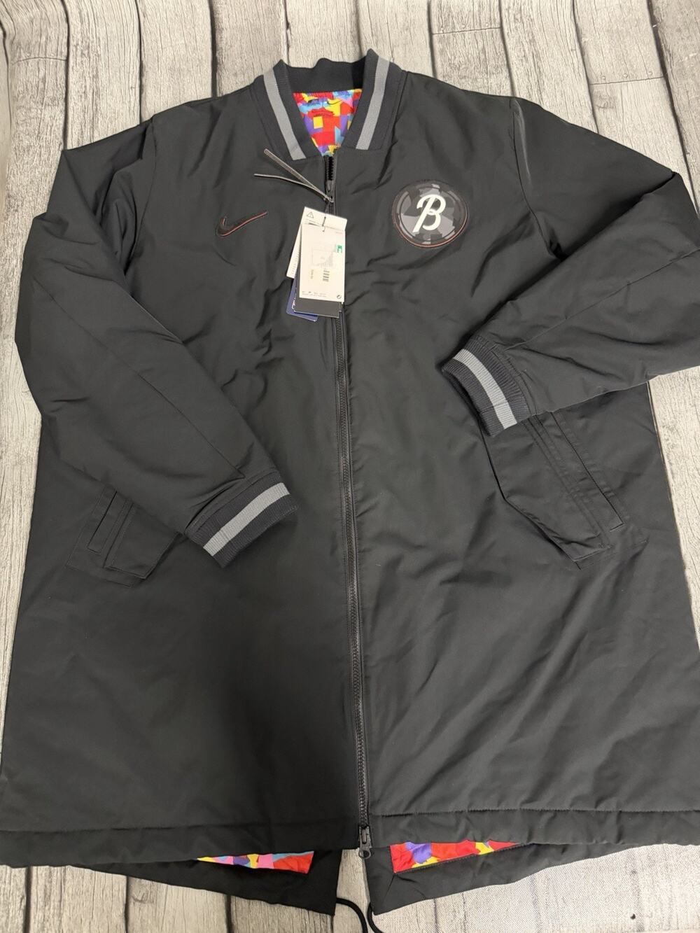 NWT Men’s Nike Baltimore Orioles City Connect Dugout Jacket XL Black Parka